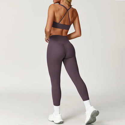 Seamless 2-Piece Yoga Set