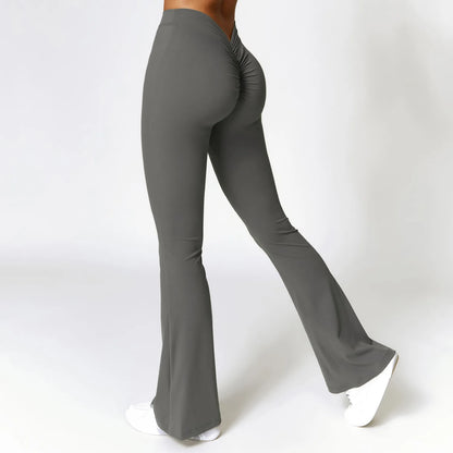 Flare High-Waist V-Shape Yoga Legging