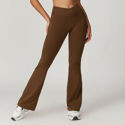 High Waist Flared Bell-Bottoms