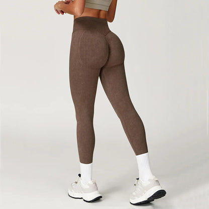 Seamless High Waist Scrunch Leggings
