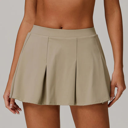 Quick Dry Mini Tennis Skirt