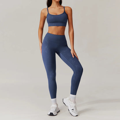 Long Sleeve Bra & Leggings Set