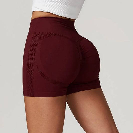 Seamless High Waist Yoga Shorts