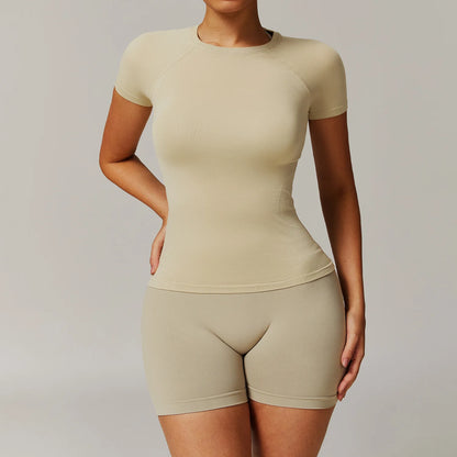 Seamless 2-Piece Yoga Set