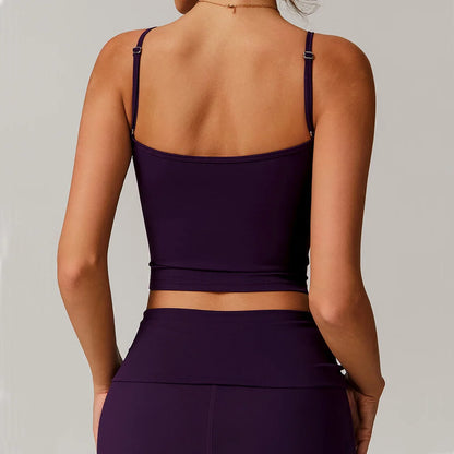 Shockproof Push-Up Bra — Quick-Dry Gym & Yoga