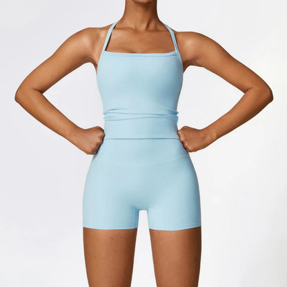 Seamless 2-Piece Yoga Set — Crop & Leggings