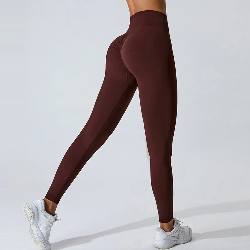 Scrub High-Waist Seamless Yoga Legging