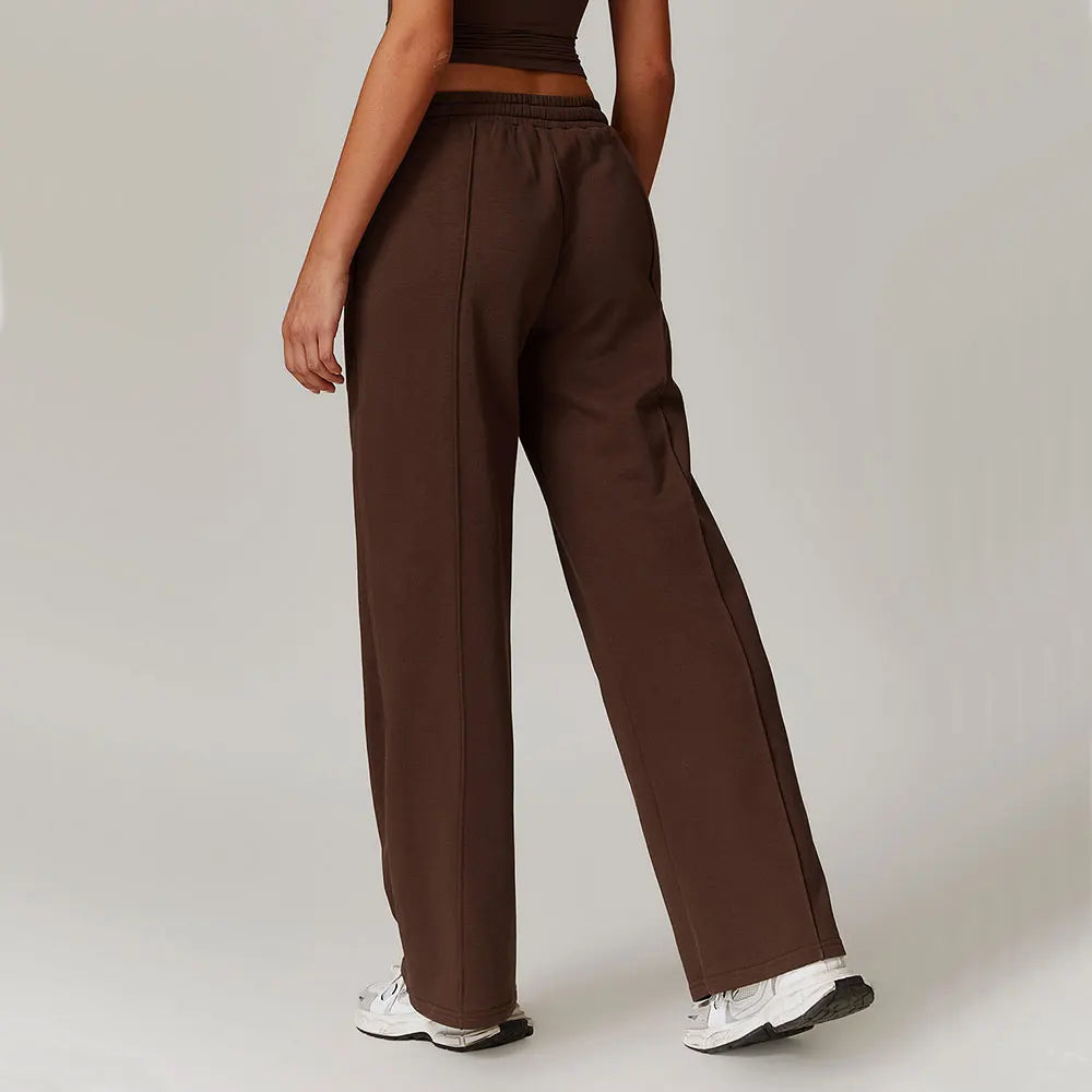Warm High-Waist Pocket Run Pant