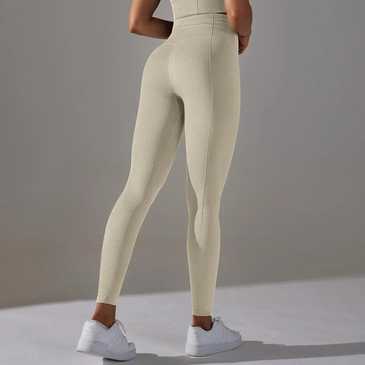 Scrub Seamless Ribbed Yoga Legging