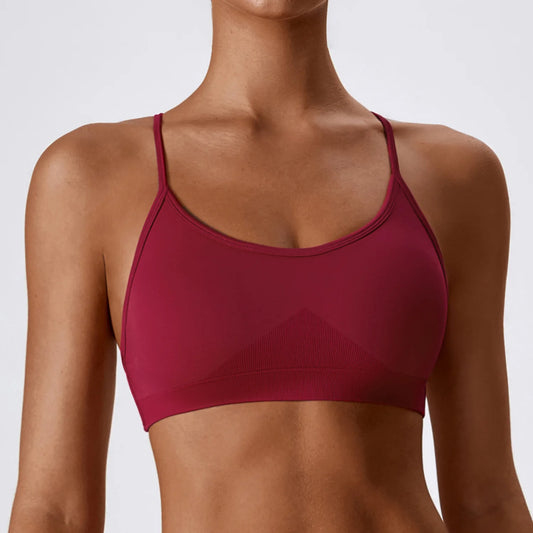Cross Strap Push-Up Bra