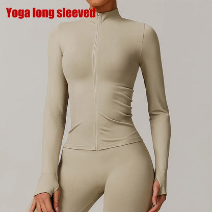 Seamless Zip Sports Jacket