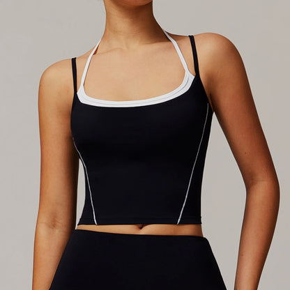 Seamless Push-Up Crop Bra