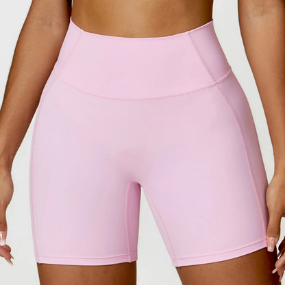 Breathable High Waist Fitness Shorts