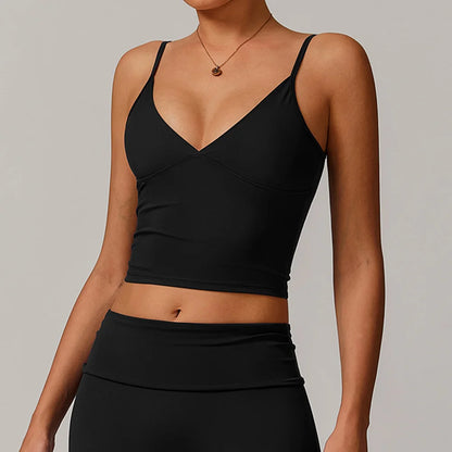 Shockproof Push-Up Bra — Quick-Dry Gym & Yoga