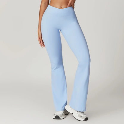 High Waist Flared Bell-Bottoms