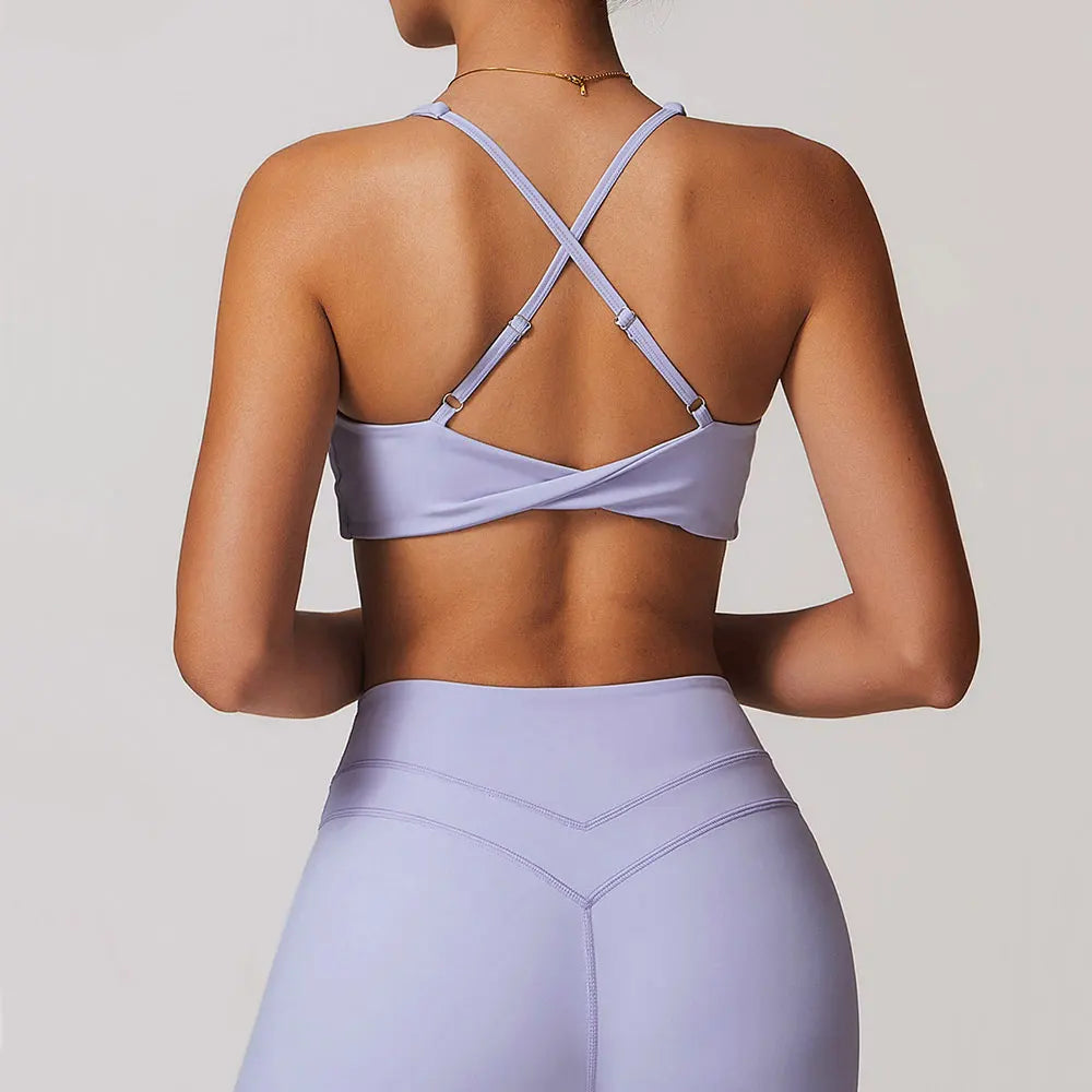 Push-Up Sports Bra — Yoga & Gym