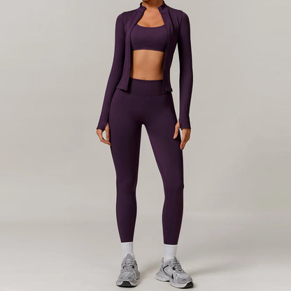 Seamless 2/3-Piece Yoga Set