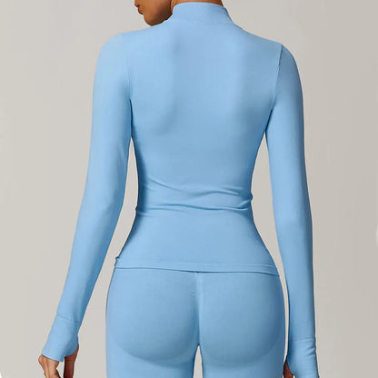 Seamless Zip Sports Jacket