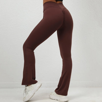 High Waist Bell-Bottom Leggings