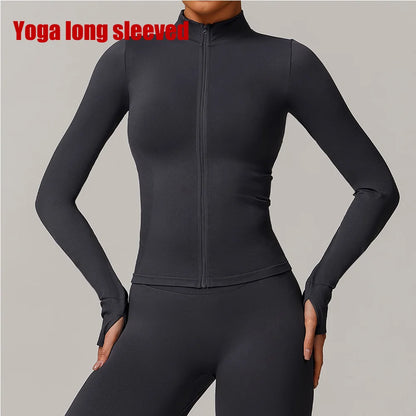 Seamless Zip Sports Jacket