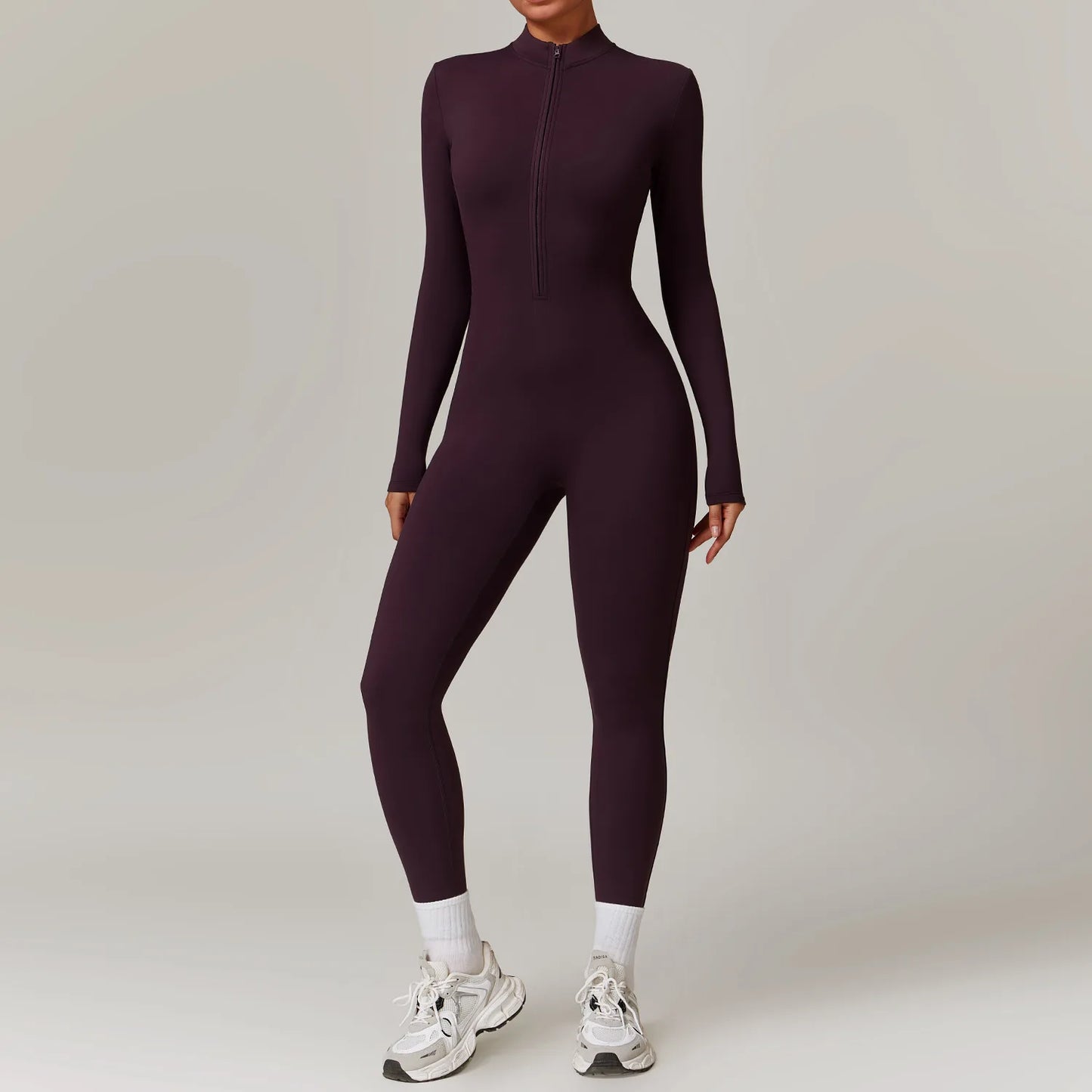 Zip Flex Jumpsuit
