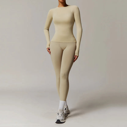 Seamless 2-Piece Yoga Set