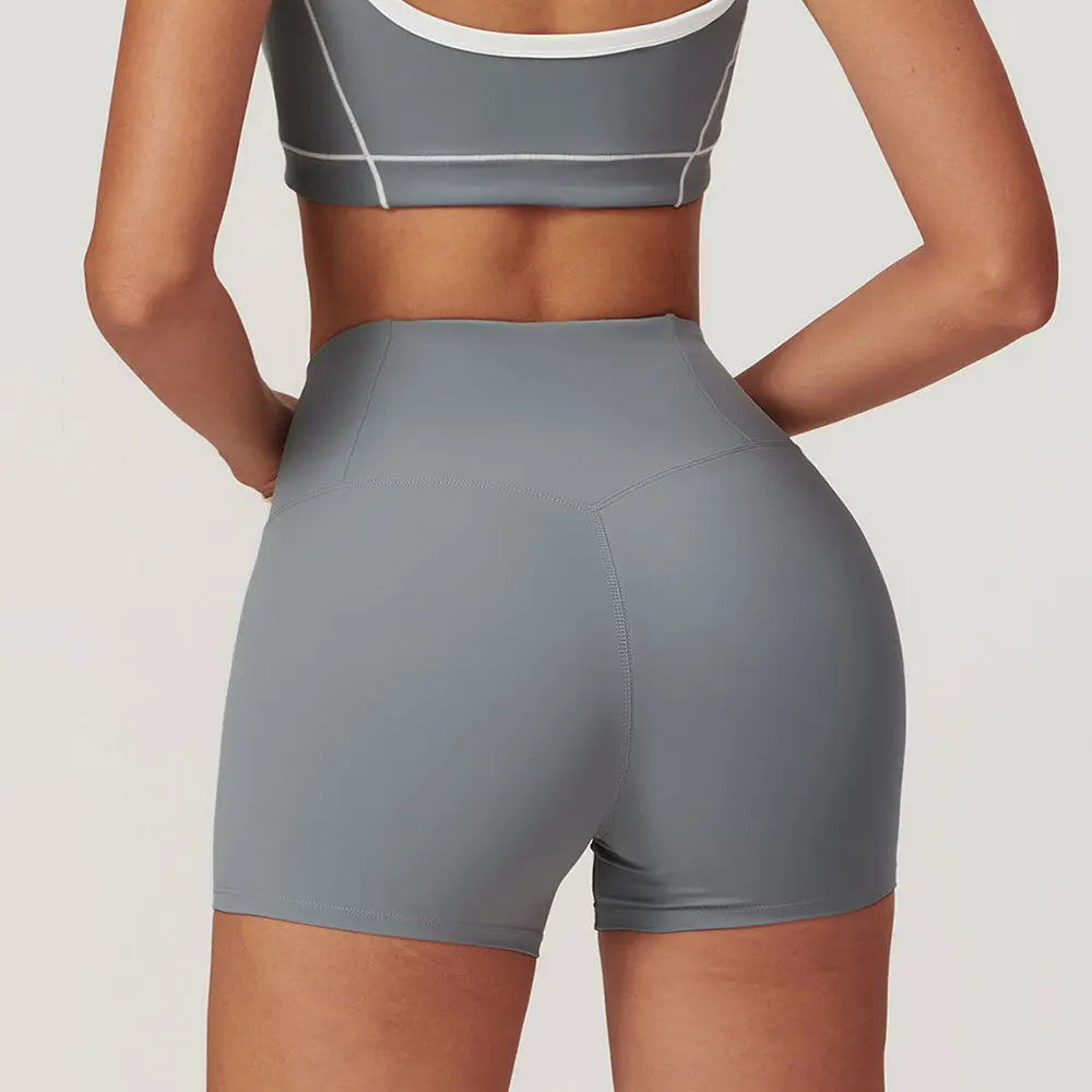 High Waist Outdoor Yoga Shorts