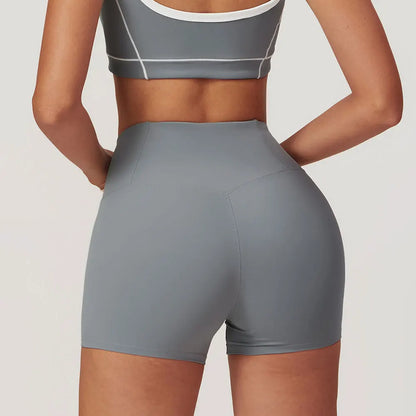 High Waist Outdoor Yoga Shorts