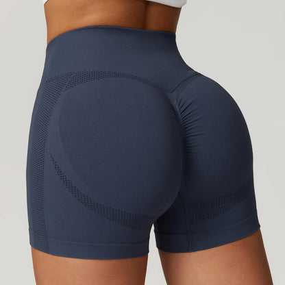 Seamless High Waist Yoga Shorts