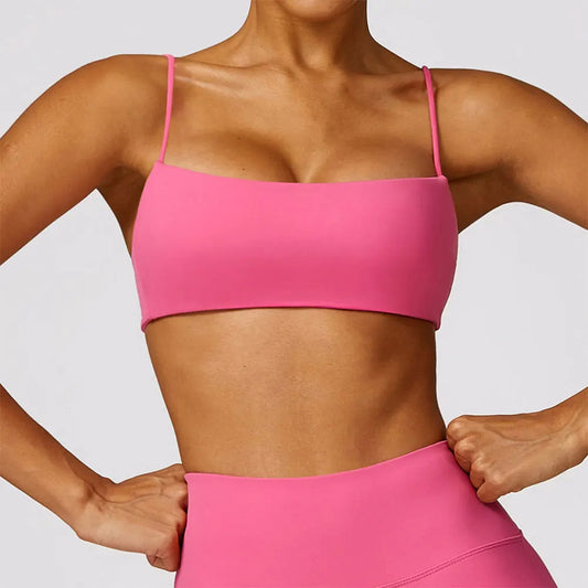 Strap Push-Up Sports Bra