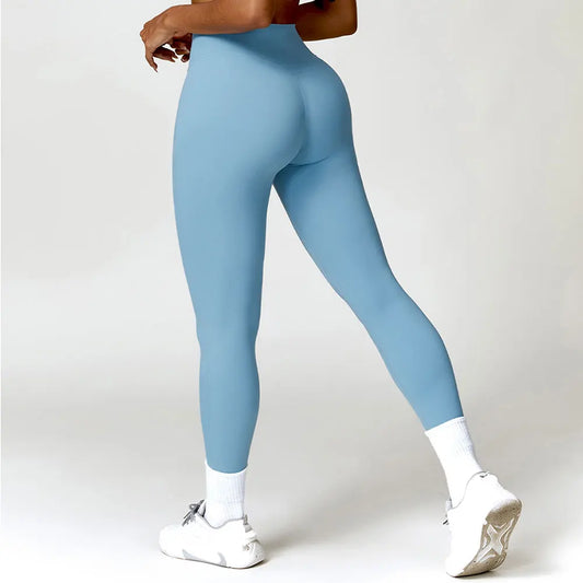 Seamless High Waist Scrunch Leggings