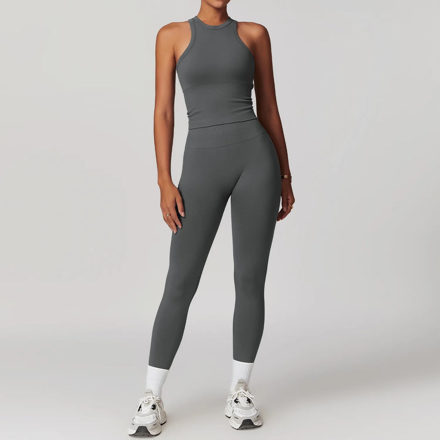 Seamless 2-Piece Yoga Set – Bra & Leggings