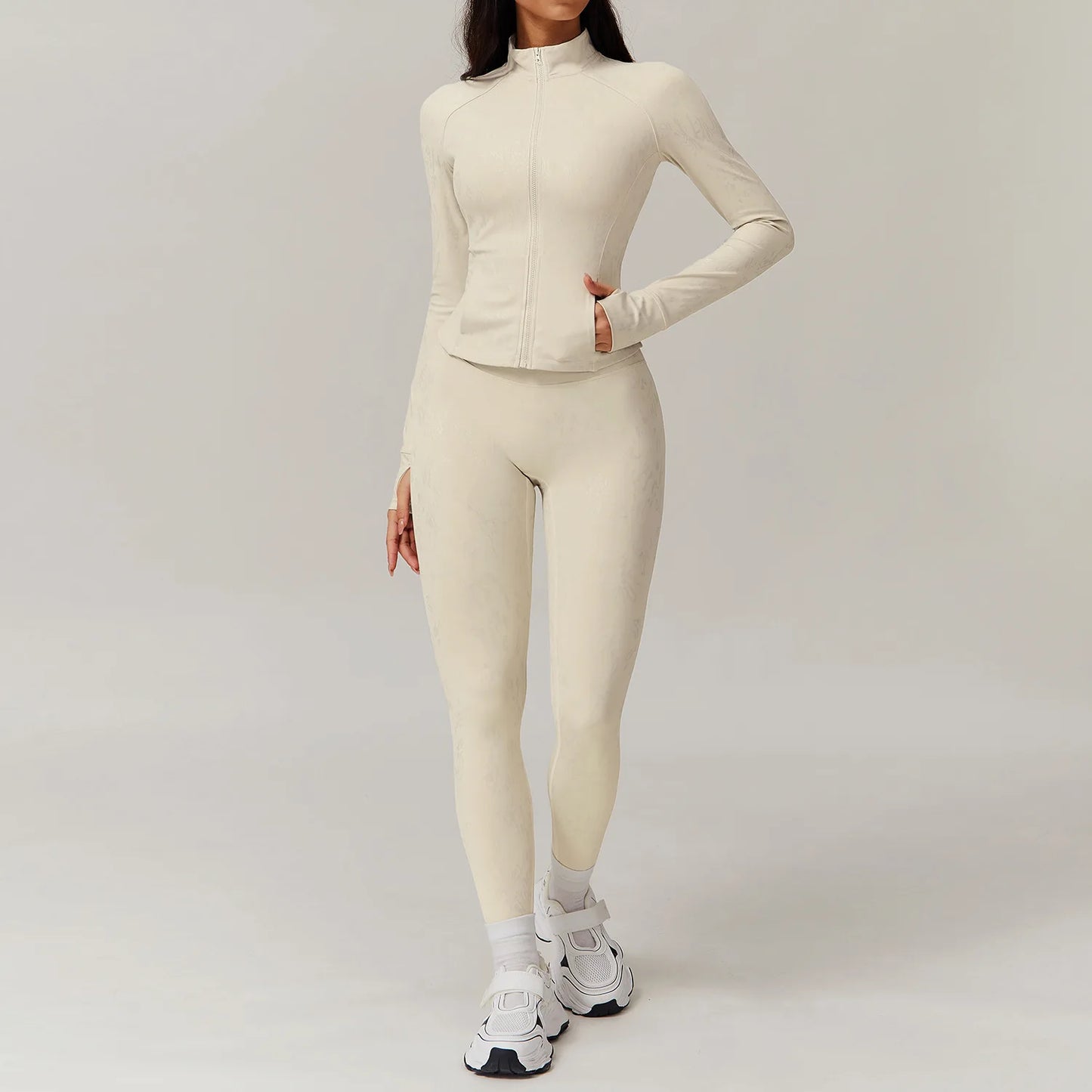 Long Sleeve Bra & Leggings Set