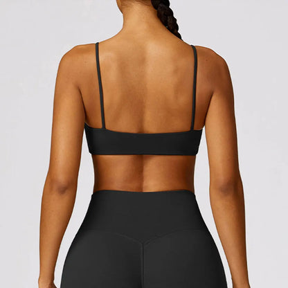 Strap Push-Up Sports Bra