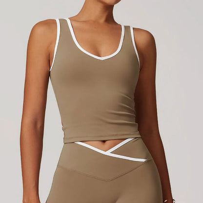 Backless Push-Up Sports Bra