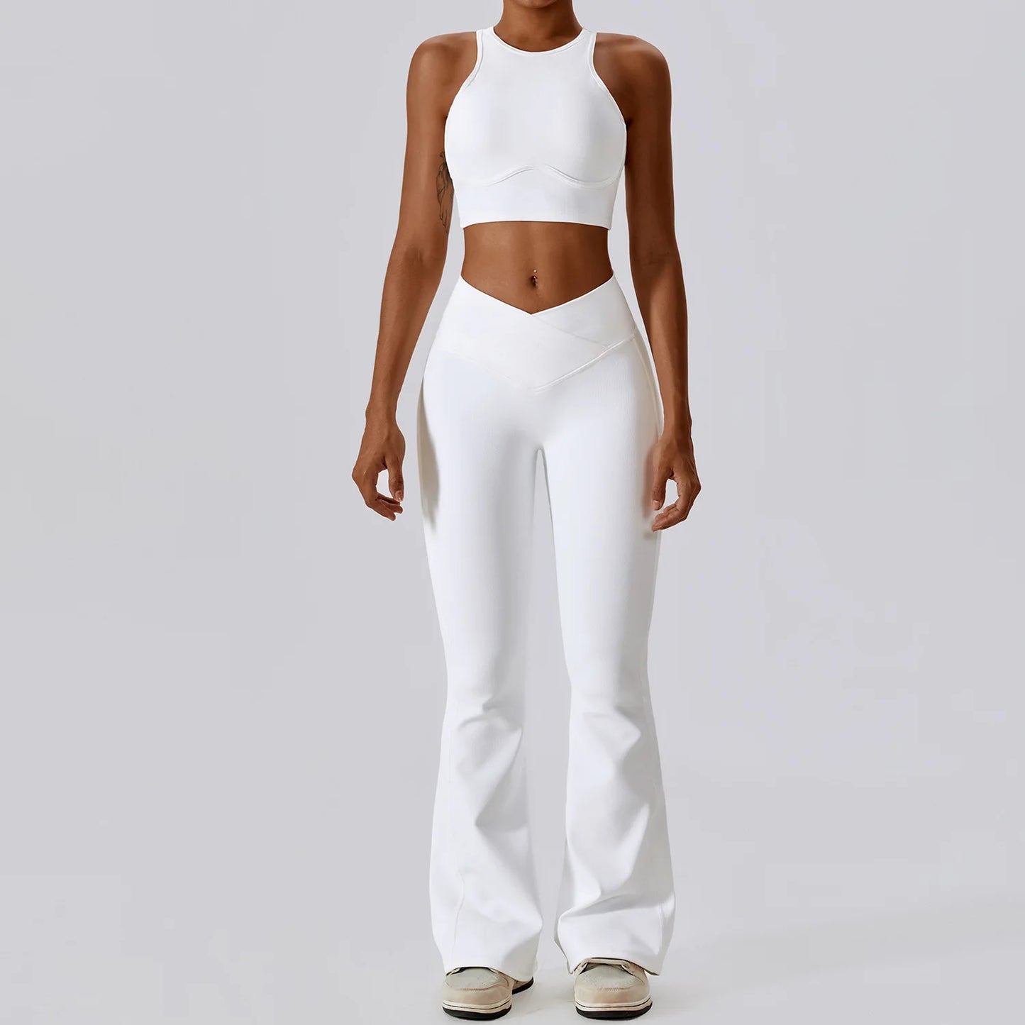 Ribbed Seamless Yoga Set