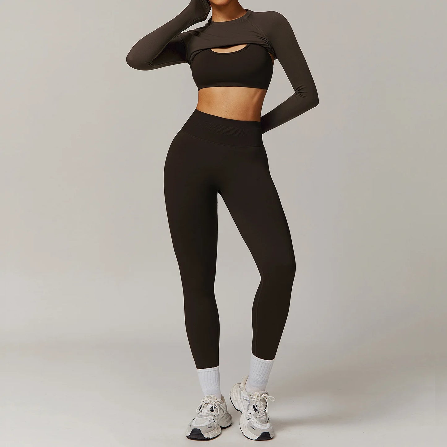 Seamless 2-Piece Yoga Set