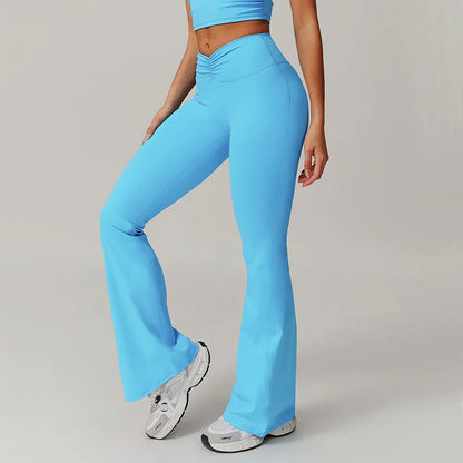 High Waist Wide Leg Pants