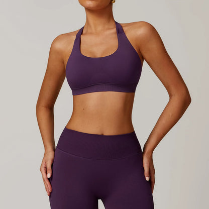 Halter Neck Seamless Bra