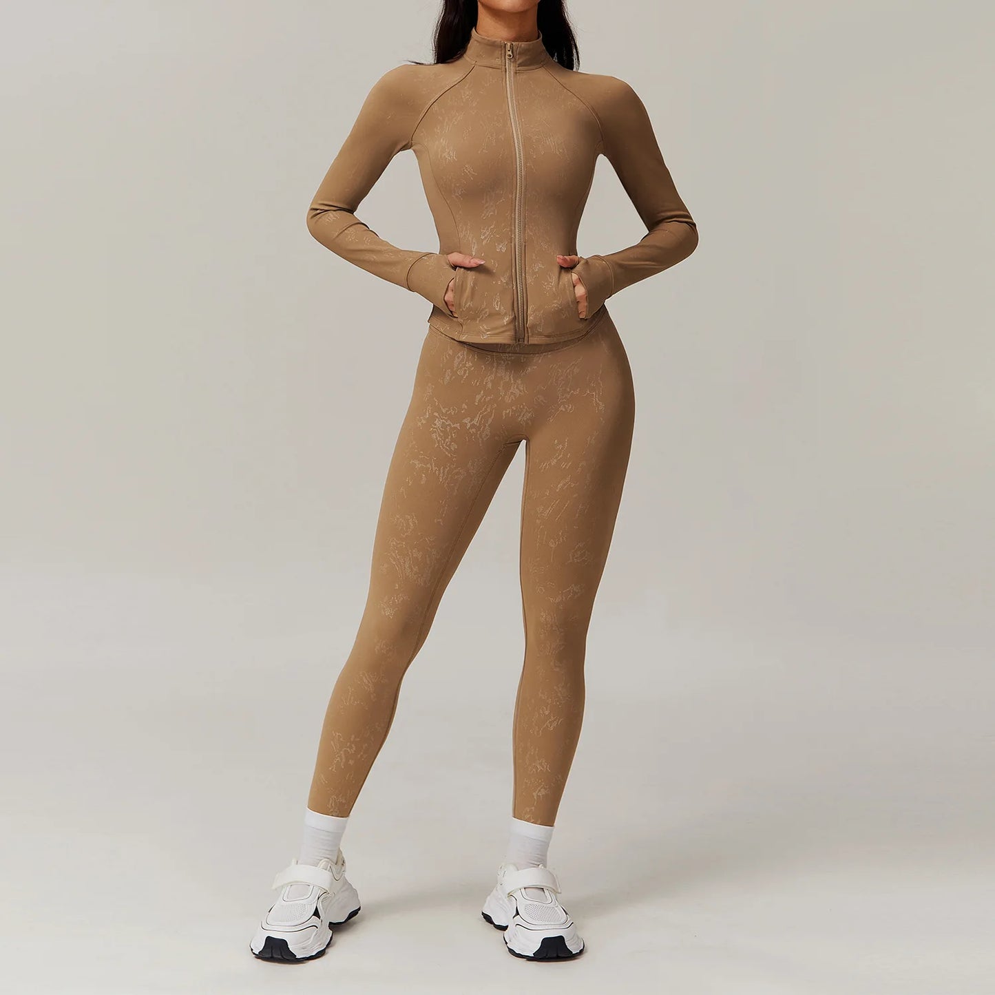 Long Sleeve Bra & Leggings Set