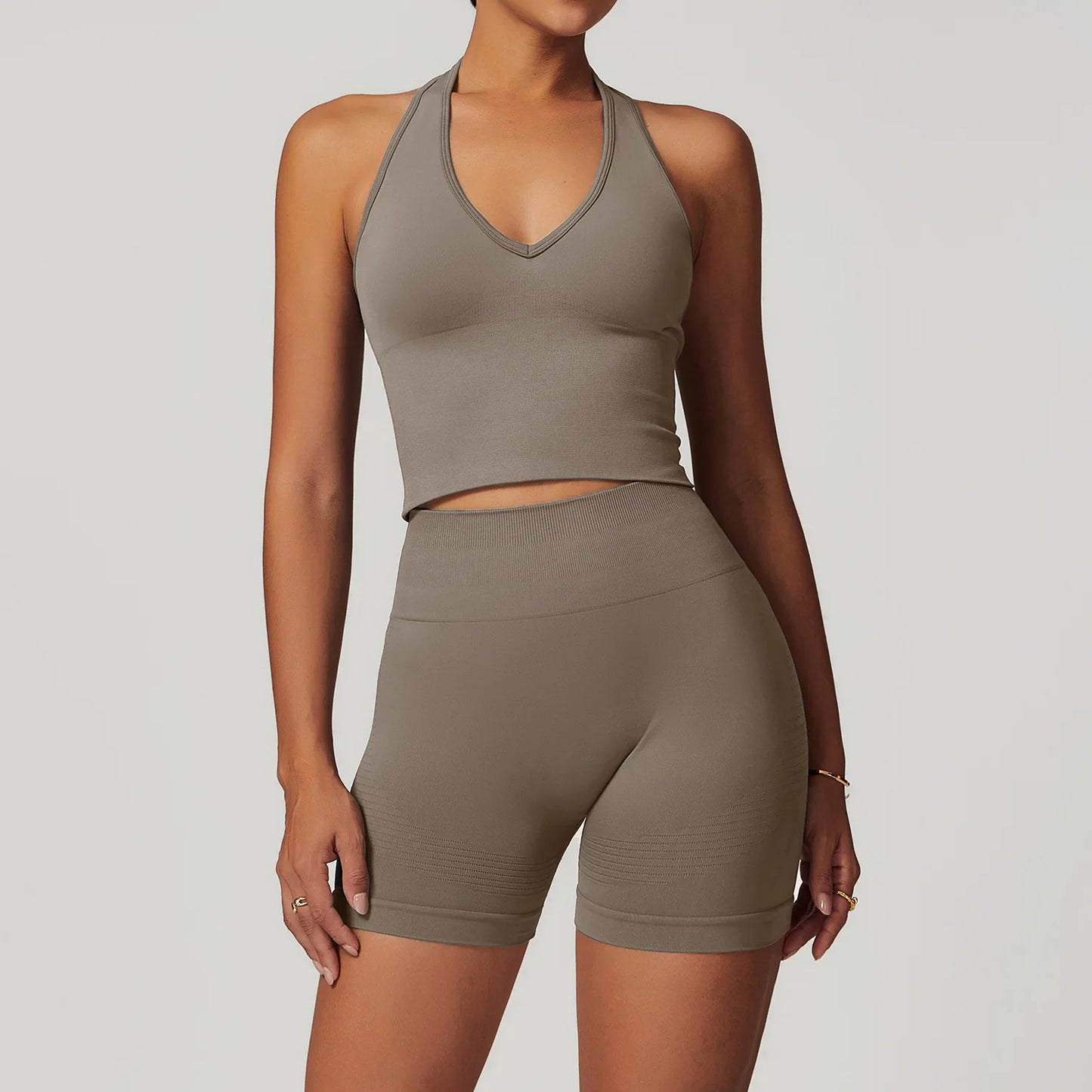Seamless 2-Piece Yoga Set – Bra & Leggings