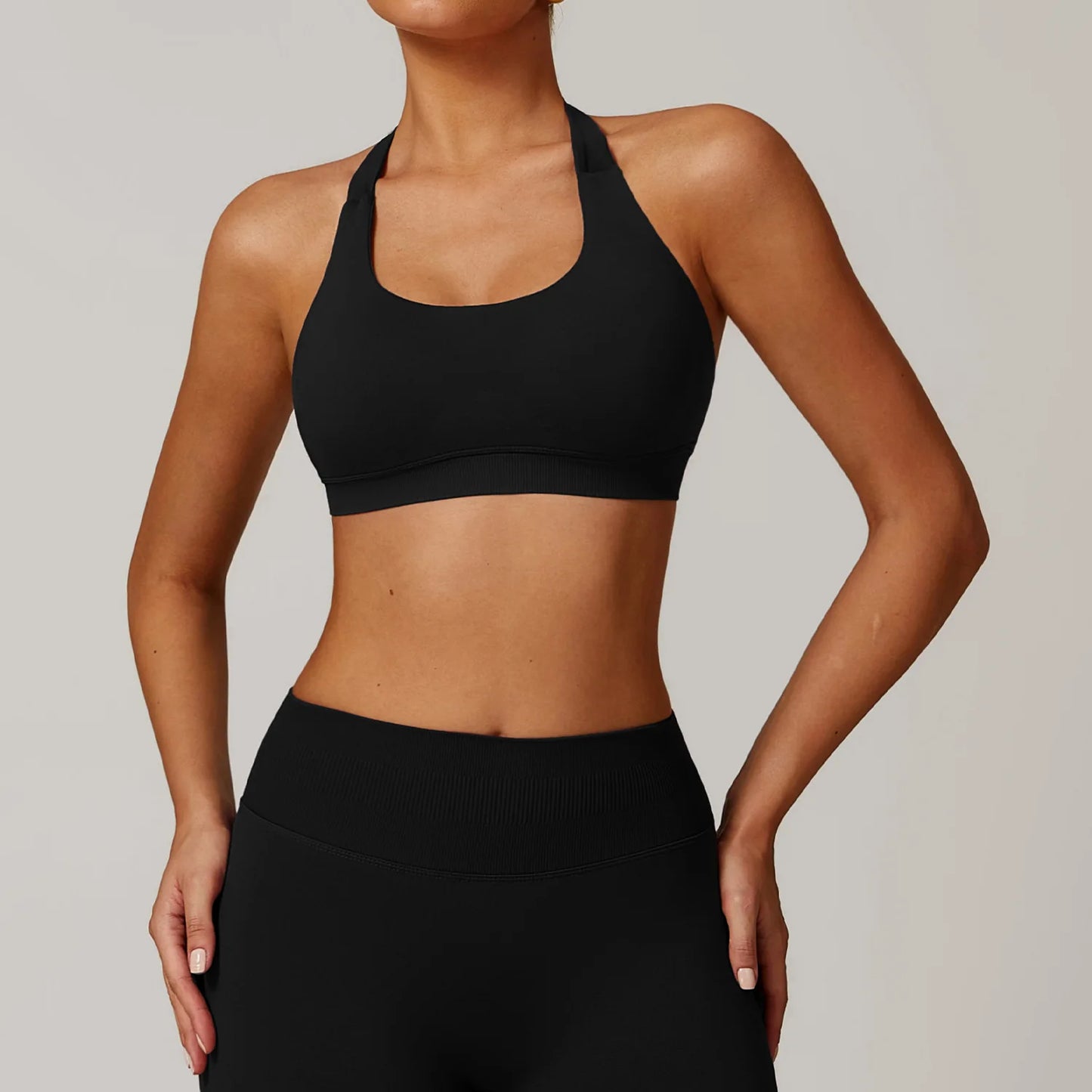 Halter Neck Seamless Bra