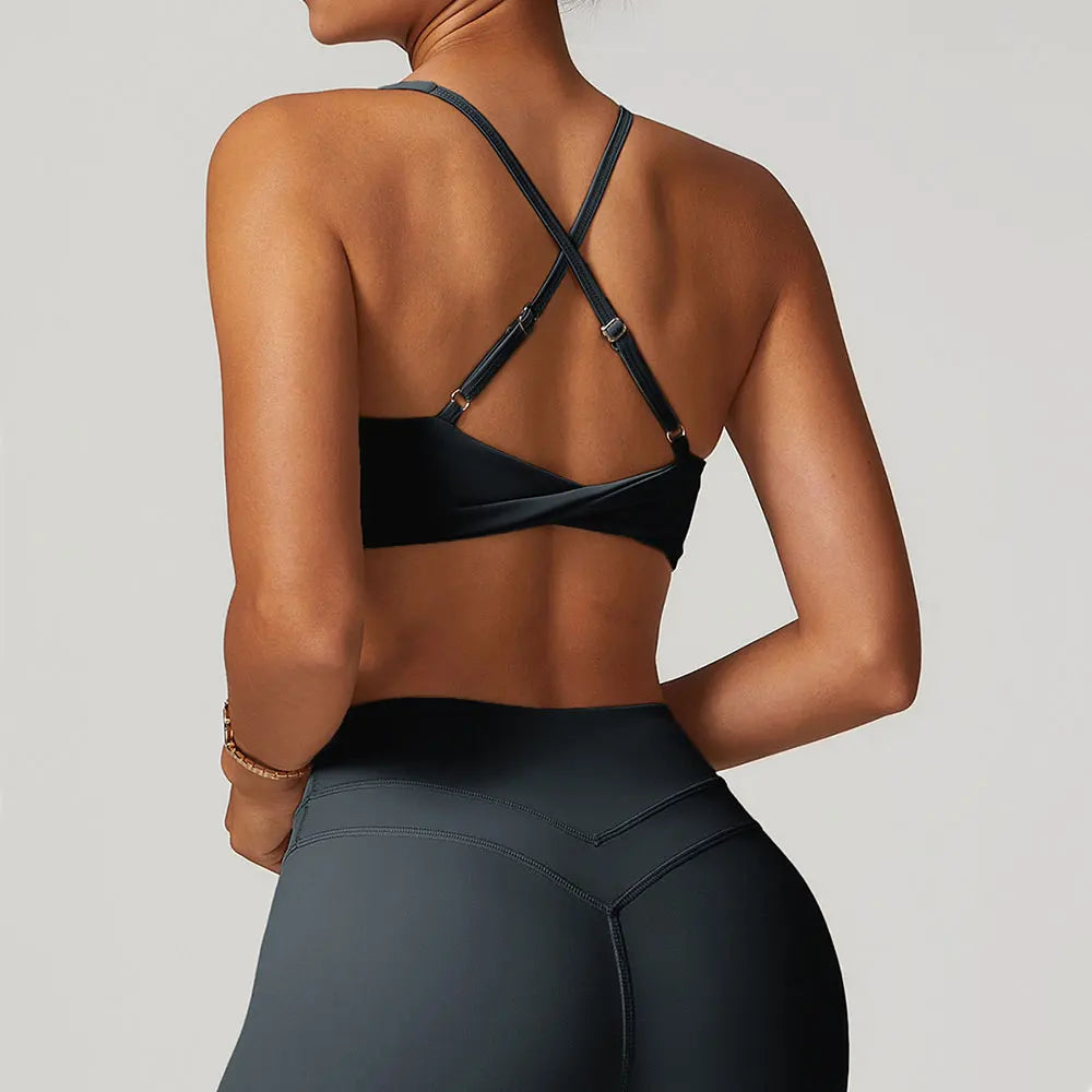 Push-Up Sports Bra — Yoga & Gym