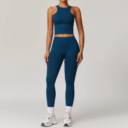 Seamless 2-Piece Yoga Set – Bra & Leggings