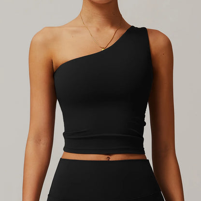 Single Shoulder Push-Up Bra
