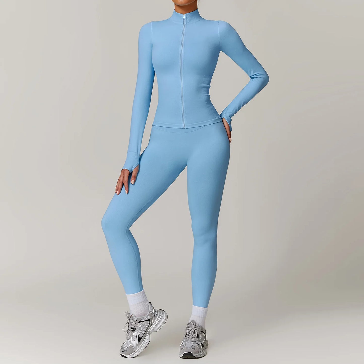 Flow Seamless Yoga Set – Long Sleeve