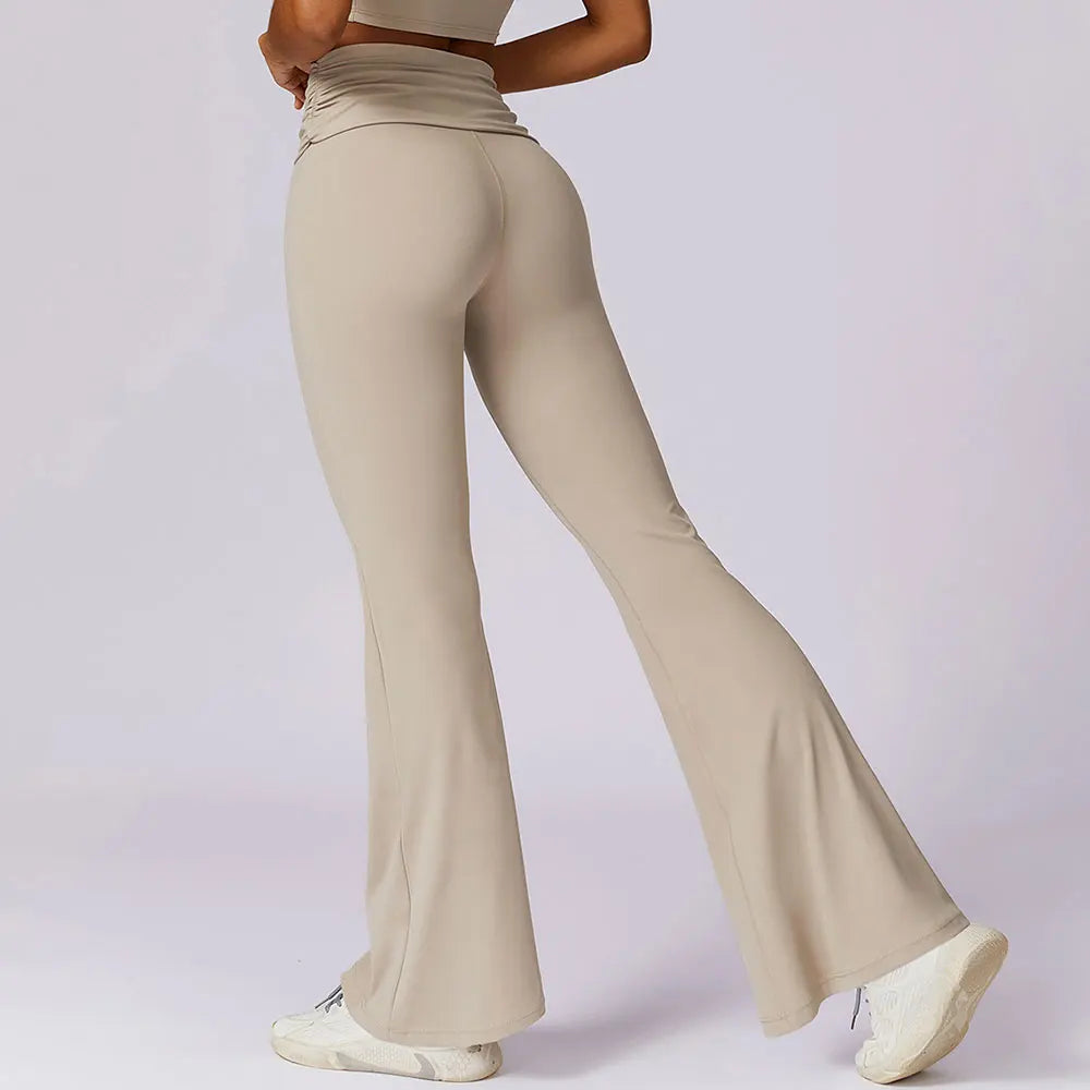 High Waist Flare Leggings