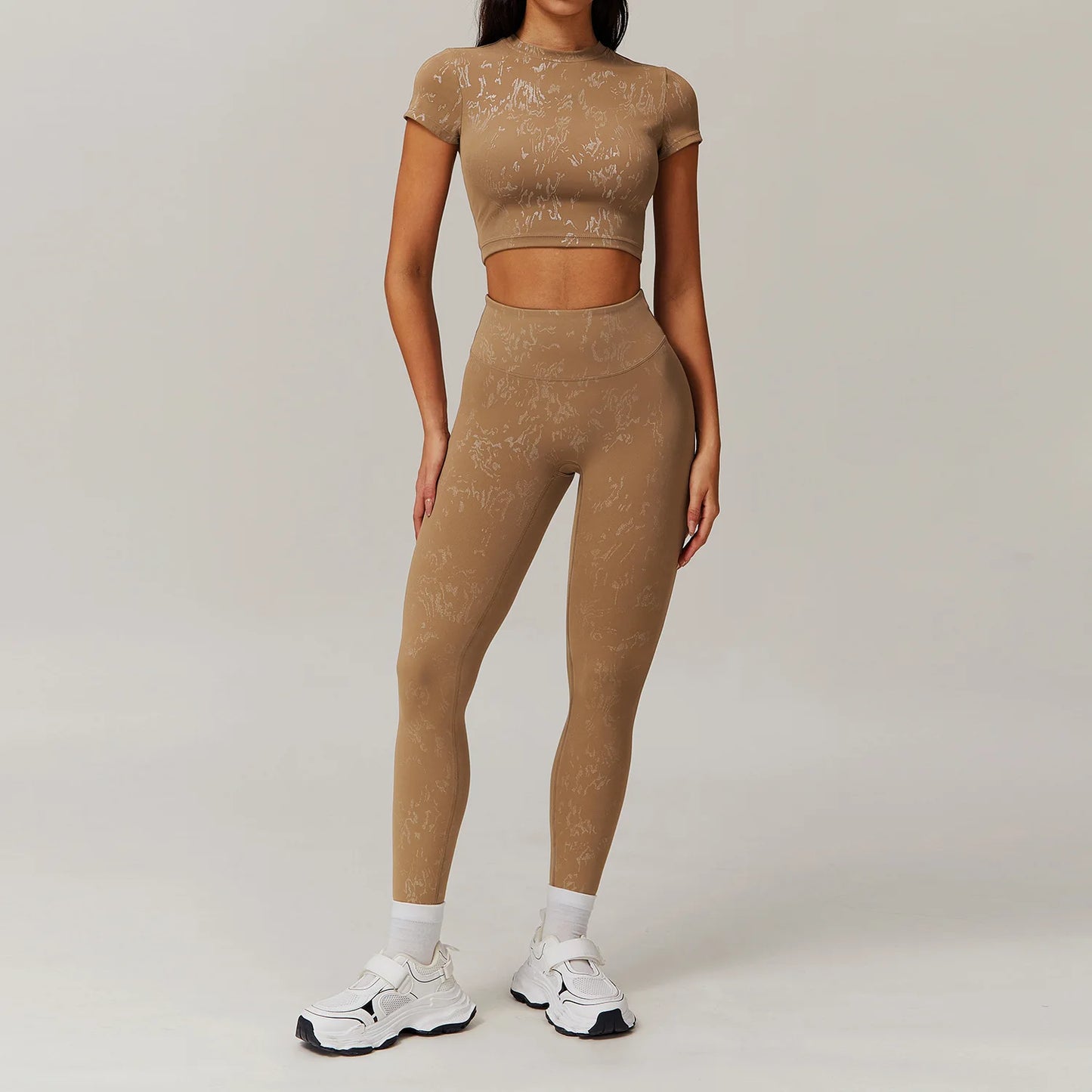 Long Sleeve Bra & Leggings Set
