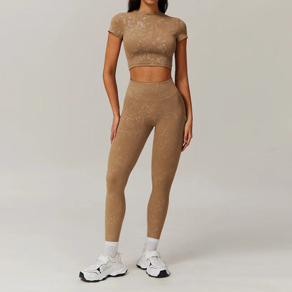 Long Sleeve Bra & Leggings Set