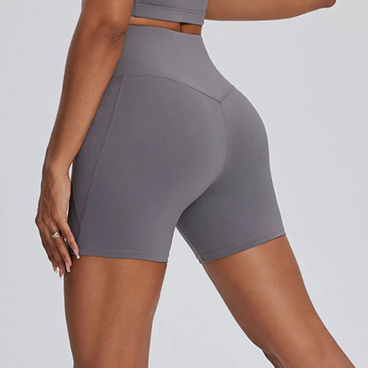 High Waist Yoga Sports Shorts